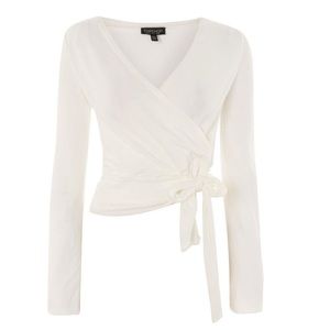 Topshop Wrap Top